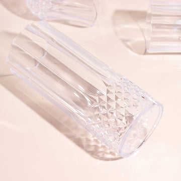 Clear Crystal Cut Party Glasses for Every Celebration