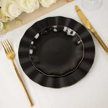 Convenience and Elegance in Black and Gold