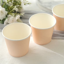 Eco-Friendly Paper Dessert Cups Rose Gold 10oz