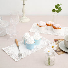 6 Inch x 12 Inch White Placemats 100 Pcs Food Grade