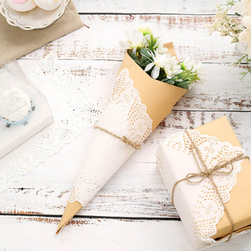 Elevate Your Table Settings with White Food Grade Paper Placemats