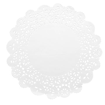 Round Lace Paper Doilies - Enhance Your Table Setting with Vintage Charm
