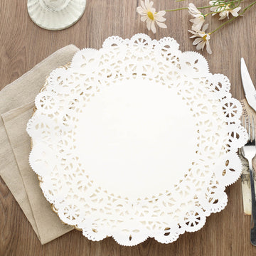 White Food Grade Paper Placemats - The Perfect Choice for All Your Dining Needs