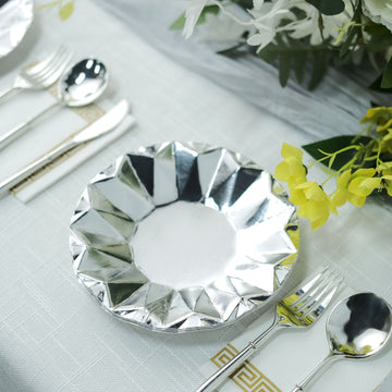 Add a Touch of Elegance to Your Table with Silver Dessert Paper Plates