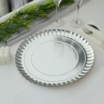 Versatile and Stylish Disposable Serving Trays