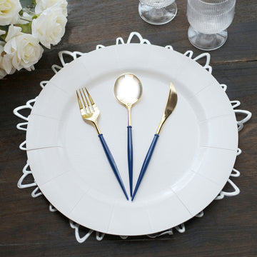 Create a Stunning Tablescape with the Royal Blue Handle Silverware