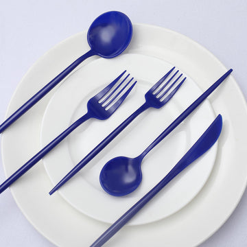 Premium Disposable Sleek Cutlery Flatware