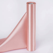 Bolt of 12 Inch x 10 Yards Satin Fabric in Dusty Rose#whtbkgd