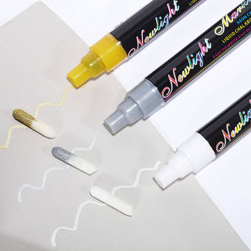 Vibrant and Versatile Erasable Liquid Chalk Marker Pens