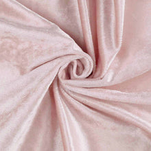 65inch x 5 Yards Rose Gold | Blush Soft Velvet Fabric Bolt, DIY Craft Fabric Roll#whtbkgd
