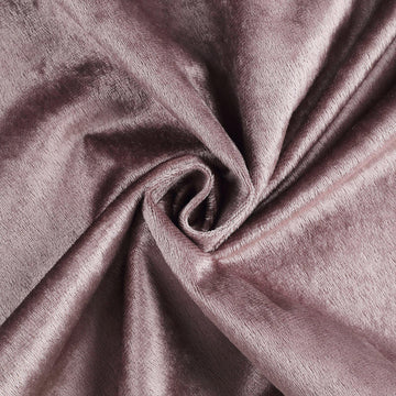 Create Unforgettable Events with Mauve Soft Velvet Fabric