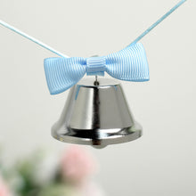 24 Pack | Silver Kissing Bells, Cowbell Farmhouse Wedding Favors