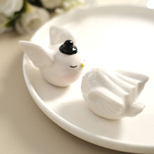 Pre-Packed Gift Box With Bride And Groom Love Birds Salt And Pepper Shakers