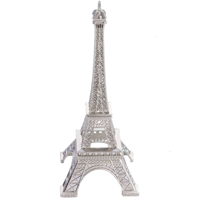Eiffel Tower replica model on plain background