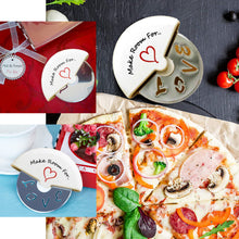 Pizza Cutter Make Room For Love Party Favor Stainless Steel