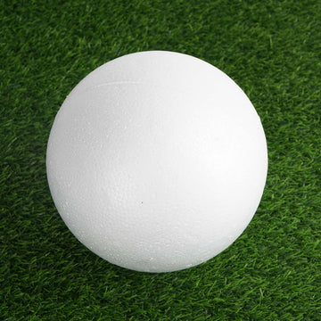 6 Pack White StyroFoam Foam Balls for Arts, Crafts, and DIY