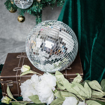 Add Sparkle to Your Party with the Silver Foam Disco Mirror Ball
