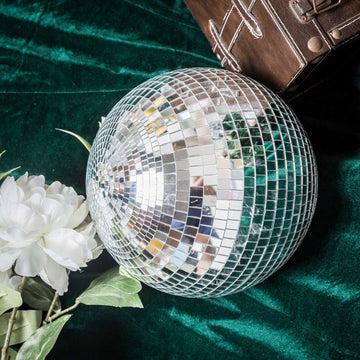 Create a Dazzling Atmosphere with the Large Silver Foam Disco Mirror Ball
