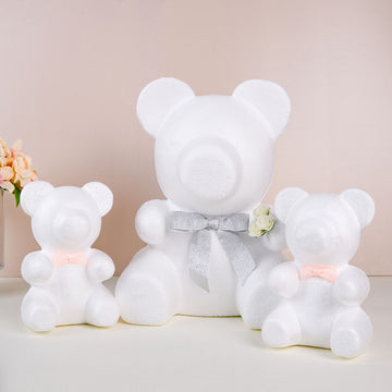 The Perfect White 3D Modeling StyroFoam Bear for Every Occasion