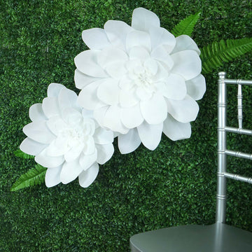 Create Whimsical Decor with White Craft Daisy Flower Heads