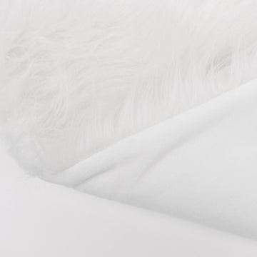 Luxurious Comfort and Style - White Faux Fur Sheepskin Pillow Covers