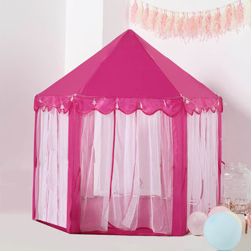 Pink Princess Castle Play House Tent for Magical Adventures