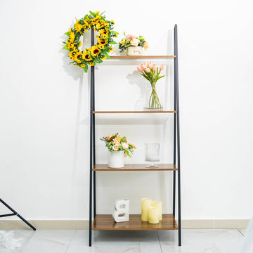 Add Style and Functionality to Your Home or Event Décor with Natural Wood Racks