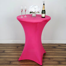 Cocktail Fuchsia Spandex Table Cover