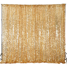 20ftx10ft Gold Big Payette Sequin Photo Backdrop Curtain