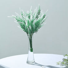 14 Inch Lavender Plant Stems in Green White 4 Bushes