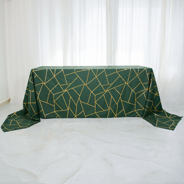 Elegant Hunter Emerald Green Tablecloth for Stylish Events