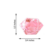 300 Pack Pink Large Acrylic Ice Bead Vase Fillers Table Decoration