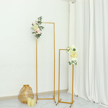 Versatile and Elegant Gold Floral Display Frame