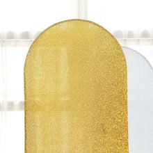 Spandex Arch Cover In Gold For 7 Ft Round Top Chiara Stand