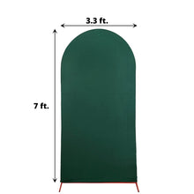 Arch Covers - Spandex Matte Hunter Emerald Green Fitted Backdrop Covers - 3.3 ft x 7 ft
