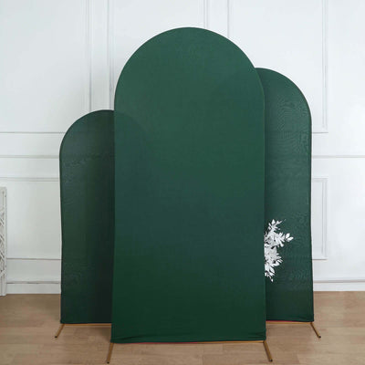 Green decorative room dividers with an elegant floral design.