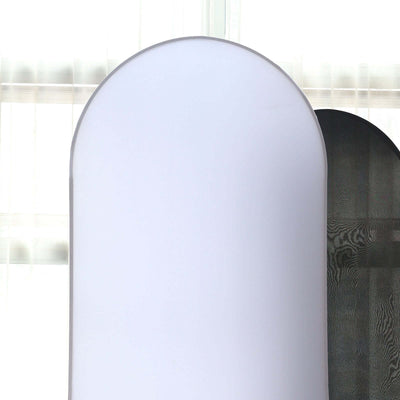 White curved backdrop for photography