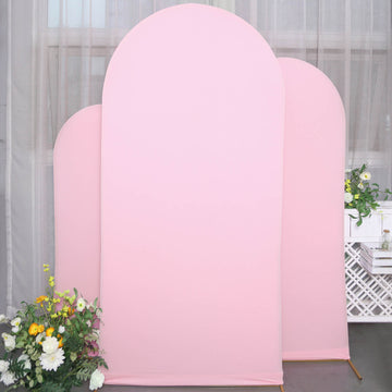 Premium Quality and Easy-to-Use Arch Covers in Matte Pink