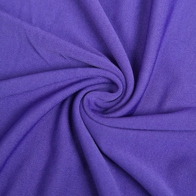 Purple fabric texture showcasing smooth, soft material.
