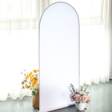 Premium White Backdrop Stand Cover for a Picture-Perfect Setting