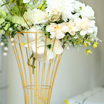 Elevate Your Event Decor with a Trumpet Shaped Centerpiece Stand