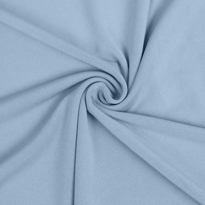 Light blue fabric swirl, showcasing soft texture and color.