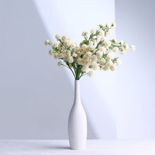 33 Inch Ivory Silk Chrysanthemum Bouquet 2 Bushes