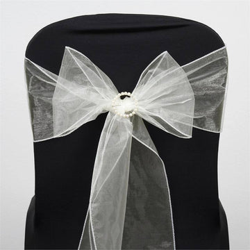 Unleash Your Creativity with Sheer Organza Chair Sashes