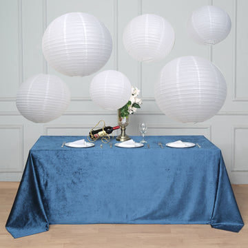 Add Elegance to Your Décor with White Hanging Paper Lanterns