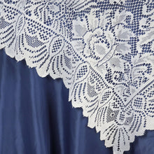 54 Inch x 54 Inch White Square Lace Tablecloth Overlay