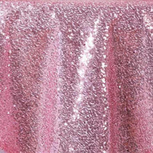 72 Inch x 72 Inch Pink Sequin Square Table Overlay#whtbkgd