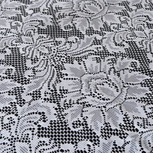 White Lace Square Table Overlay 72 Inch x 72 Inch Square