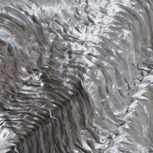 72" x 72" Silver Waves Style Satin Square Overlay#whtbkgd