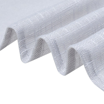 Wrinkle Resistant Polyester Tablecloth Topper
